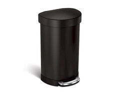 Simplehuman Afvalbak Liner Pocket Half Rond 45 liter Zwart