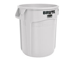 Rubbermaid Ronde Brute container 75,7 liter wit