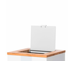 Klepdeksel voor Paxa Large grijs