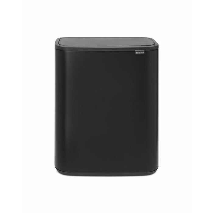 Brabantia Bo Touch Bin 2x30 liter mat zwart
