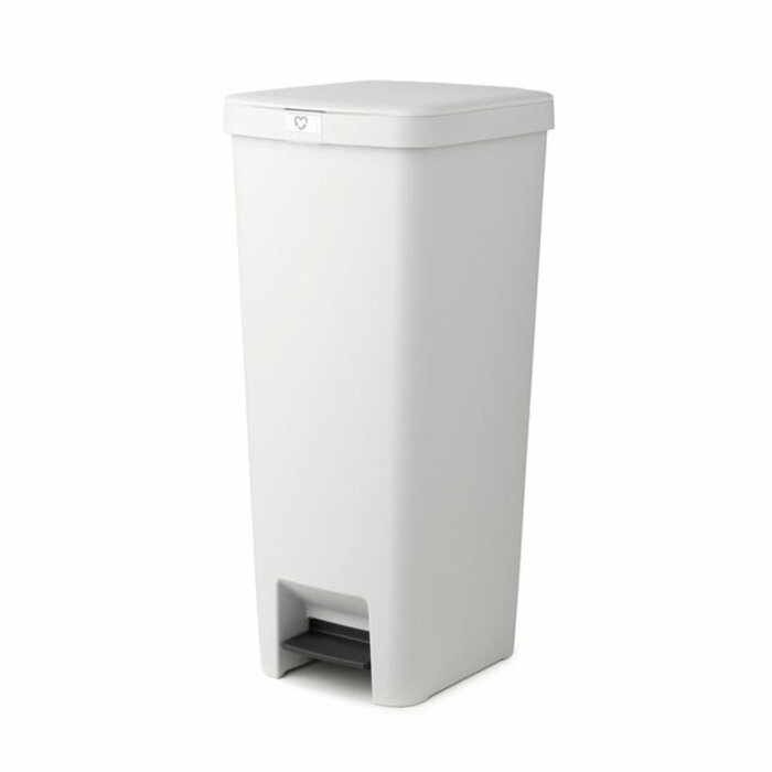 Brabantia Pedaalemmer StepUp 40 liter lichtgrijs