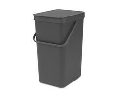 Brabantia Afvalemmer Sort & Go 16 liter grijs
