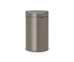Brabantia Touch Bin 40 liter platina