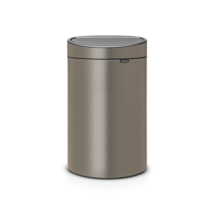 Brabantia Touch Bin 40 liter platina
