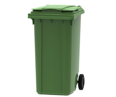 Mini-container 240 liter groen