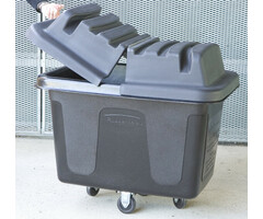 Rubbermaid Cube Truck 0.4 m3 zwart