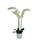 Phalaenopsis orchidee 100cm (groen, wit)