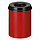 Vlamdovende papierbak 15 liter (rood, zwart)