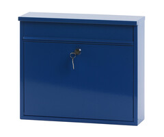 Wandbrievenbus Granadan blauw