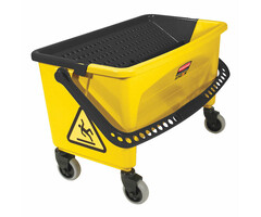 Rubbermaid Hygen microvezel laademmer met perswringer geel