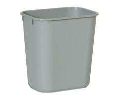 Rubbermaid Rechthoekige afvalbak 12,9 liter grijs