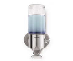Simplehuman Wand Zeepdispenser Single (RVS, transparant)