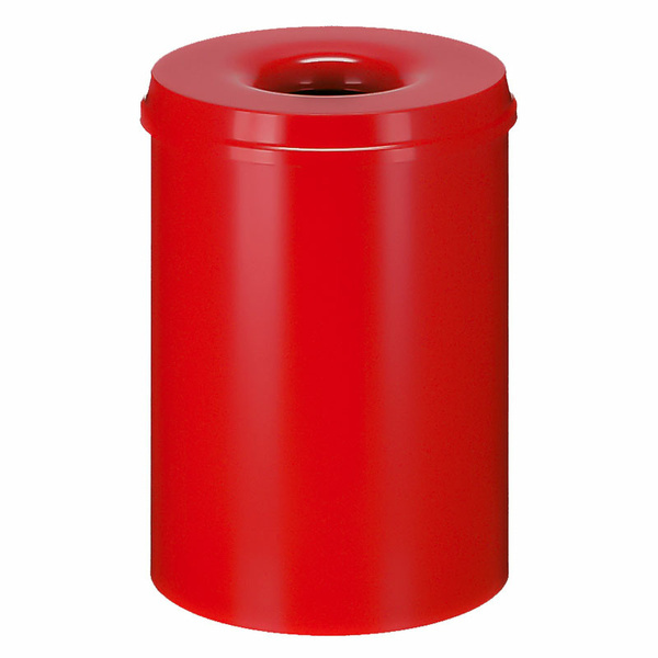 Vlamdovende papierbak 30 liter rood