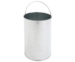 Verzinkte binnenemmer 55 liter verzinkt