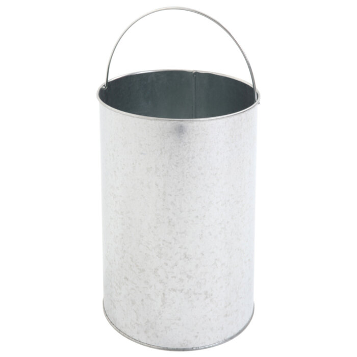 Verzinkte binnenemmer 55 liter verzinkt