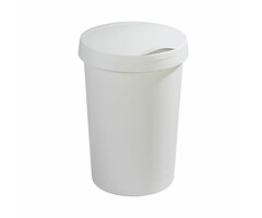 Sunware Afvalbak Twinga klepdeksel 45 liter wit