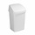 Afvalbak Delta swingdeksel 25 liter wit