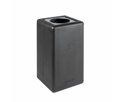 BrickBin Circulaire Afvalbak Waste 65 liter (zwart, grijs)