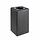 Circulaire Afvalbak Waste 65 liter (zwart, grijs)