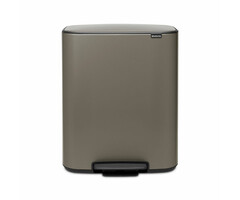 Brabantia Bo Pedaalemmer 60 liter Grijs