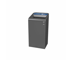 Rubbermaid Configure Recyclingstation Papier NL 87 liter (antraciet, blauw)