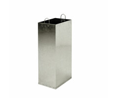 Binnenbak modulaire afvalscheidingsunit 60 liter verzinkt