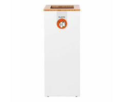 Paxa Large 65 liter "Plastic" (wit, bamboe, oranje)