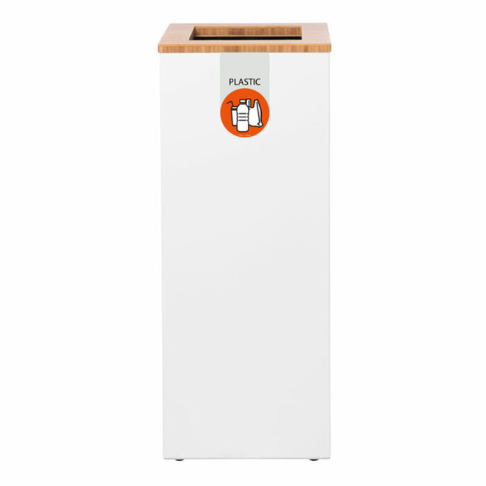 Paxa Large 65 liter "Plastic" (wit, bamboe, oranje)