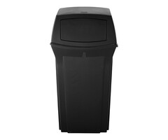Rubbermaid Ranger container 132,5 liter zwart