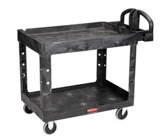 Rubbermaid Werkwagen Brute HD 2-schap M zwart