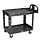 Werkwagen Brute HD 2-schap M zwart