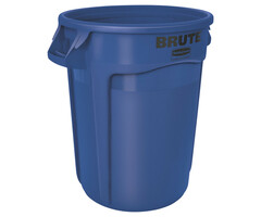 Rubbermaid Ronde Brute container 121,1 liter blauw