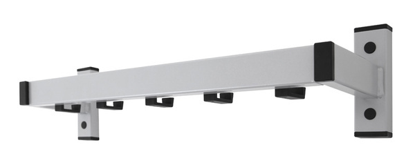 Wandgarderobe Safe 5 haken grijs