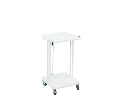 Afvalbak met deksel 40 liter wit