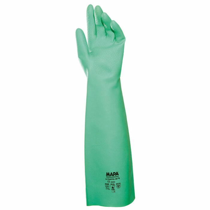 Mapa Professional Ultranitril 480 Maat 9 groen