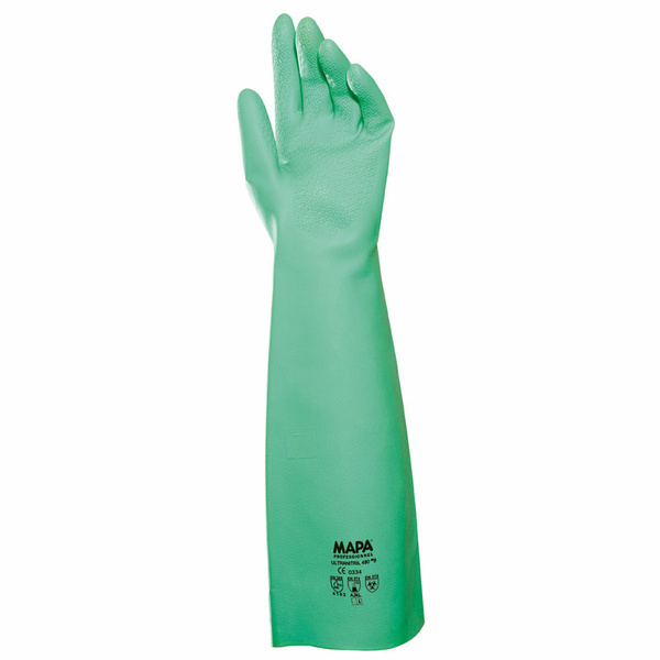 Mapa Professional Ultranitril 480 Maat 9 groen