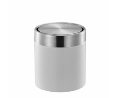 EKO Fandy Tafelafvalbak 1,5 liter (wit, mat RVS)