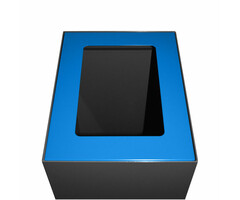 Top modulaire afvalscheidingsunit 60 liter blauw