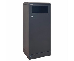 Bica 711 Buitenafvalbak 100 liter antraciet