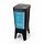 Circubin Papier 40 liter met deksel (zwart, blauw)