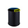 Ronde Afvalscheidingsbak Open Top 3x3,5 liter zwart