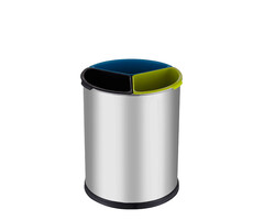 Ronde Afvalscheidingsbak Open Top 3x3,5 liter matrvs