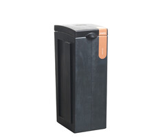 Bonton Original Plastic 70 liter (zwart, oranje)