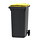 Mini-container 240 liter (grijs, geel)