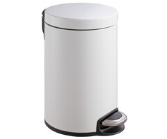 EKO Serene pedaalemmer 12 liter wit