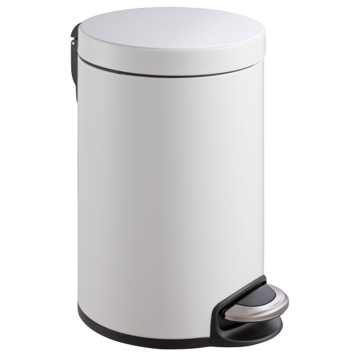 EKO Serene pedaalemmer 12 liter wit