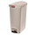 Slim Jim Step On container End Step kunststof 68 liter beige