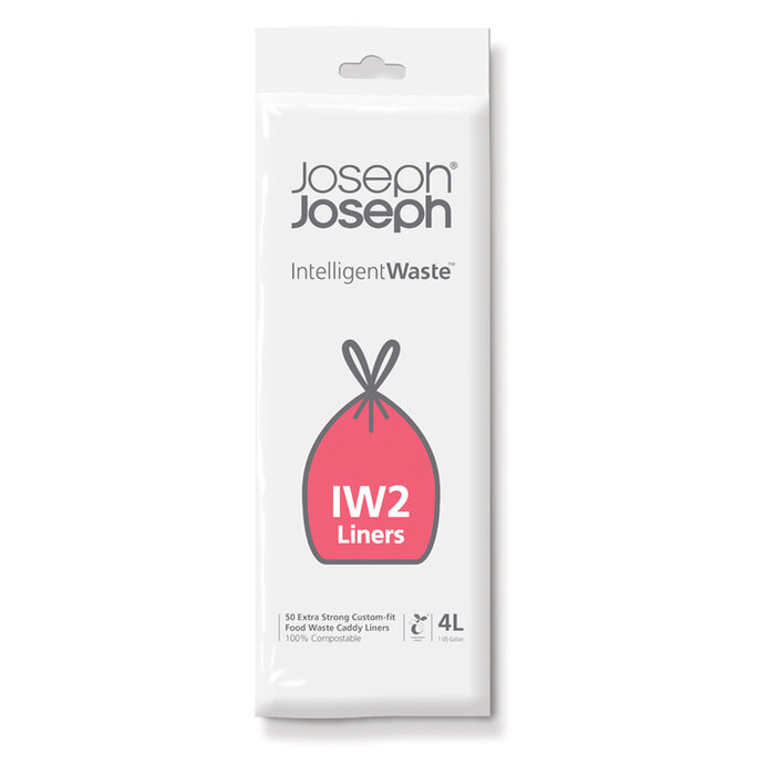 Joseph Joseph Intelligent Waste Afvalzak IW2 4 liter wit