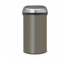 Brabantia Touch Bin 60 liter platina