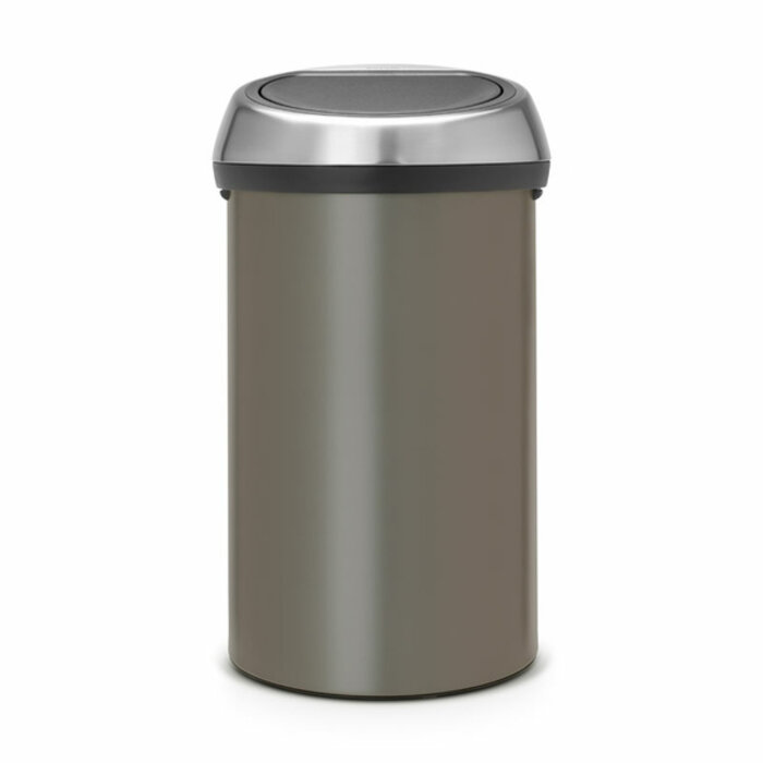Brabantia Touch Bin 60 liter platina